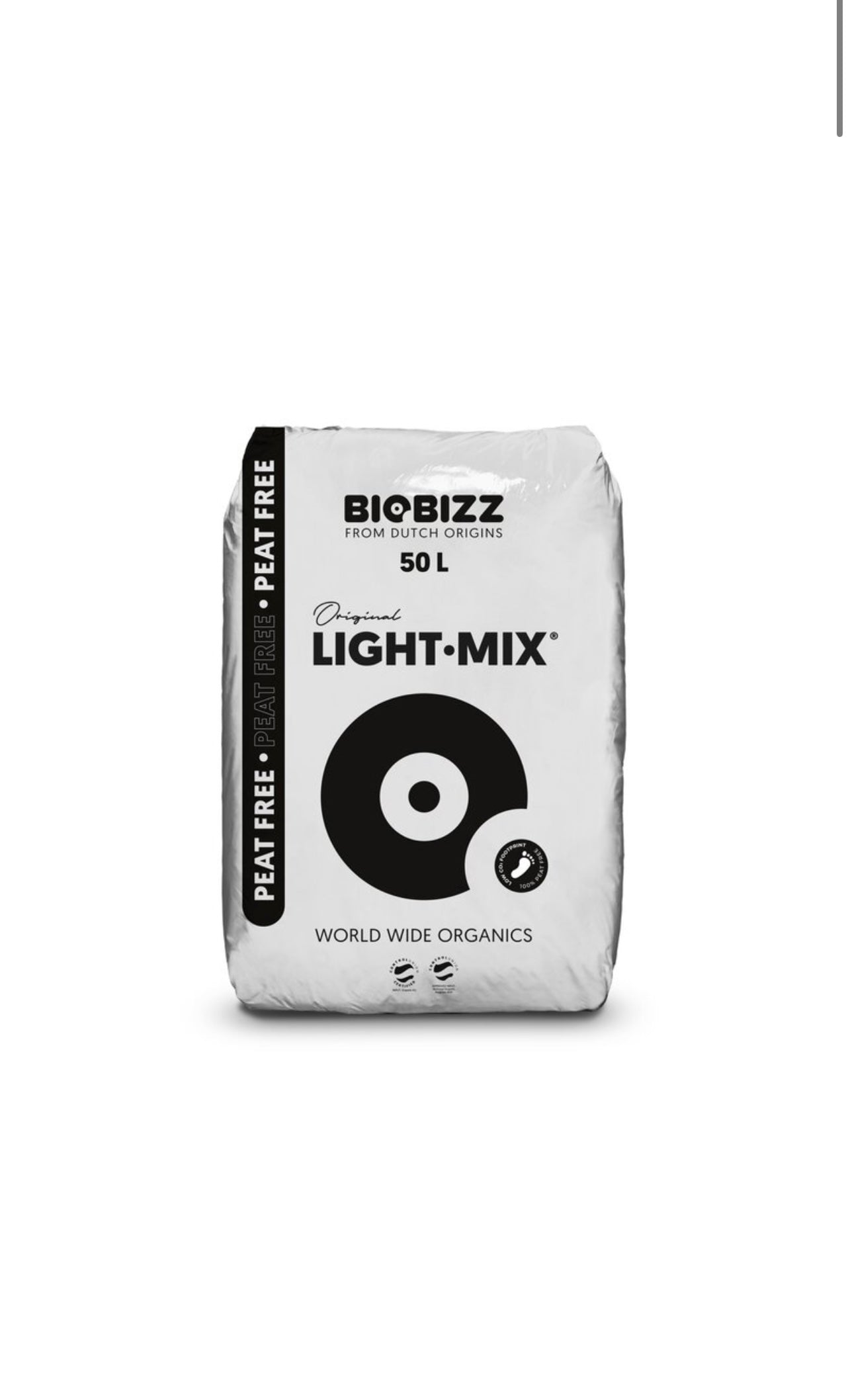 BioBizz Light Mix Peat Free Erde 50L - Torffrei